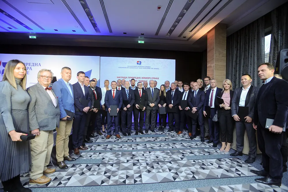 Dušan Antonijević, direktor Henkelove fabrike u Kruševcu, dobitnik povelje Privredne komore Srbije za poslovnog lidera u 2019. godini