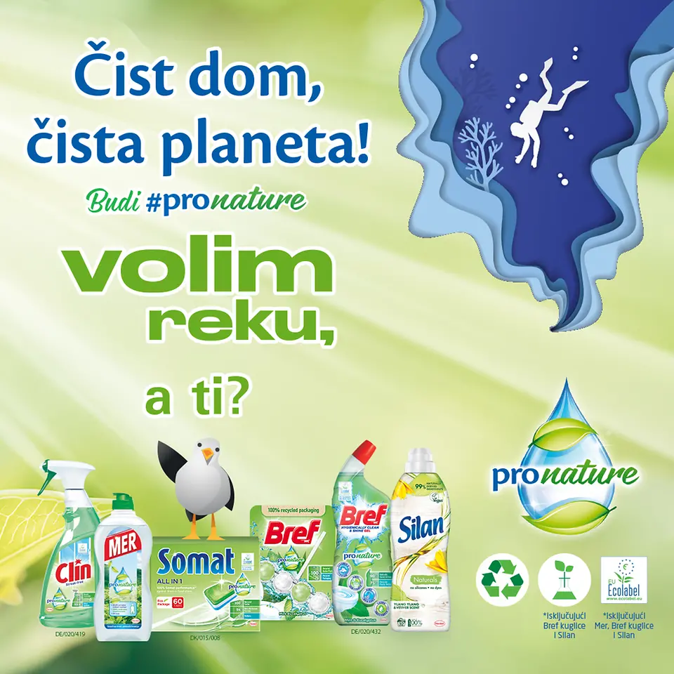 Otkrijte naše robne marke Pro Nature