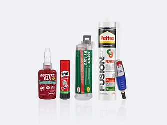 Selection of adhesive products