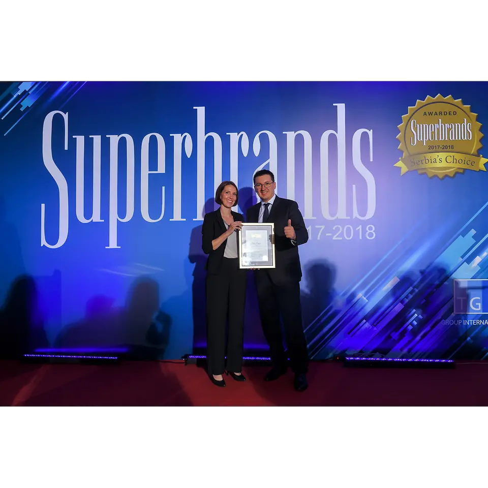 Persil dobitnik priznanja Superbrands Srbija 2017-2018
